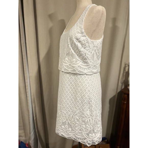lilly‎ pulitzer dress Medium White With Lace - Picture 3 of 8